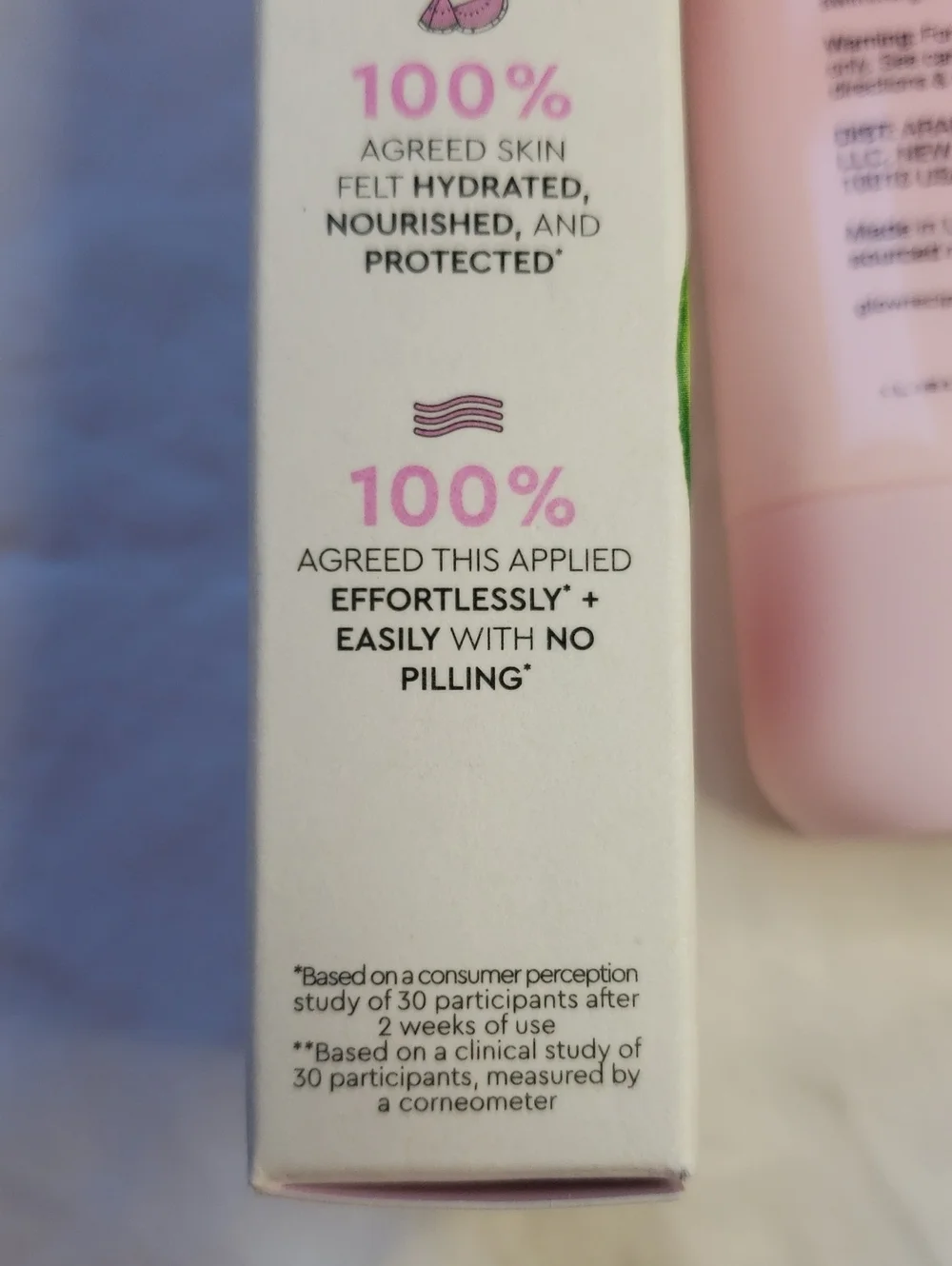 Glow Recipe  Dew Shield SPF 30 Hydrating Fluid Sunscreen. Watermelon Glow